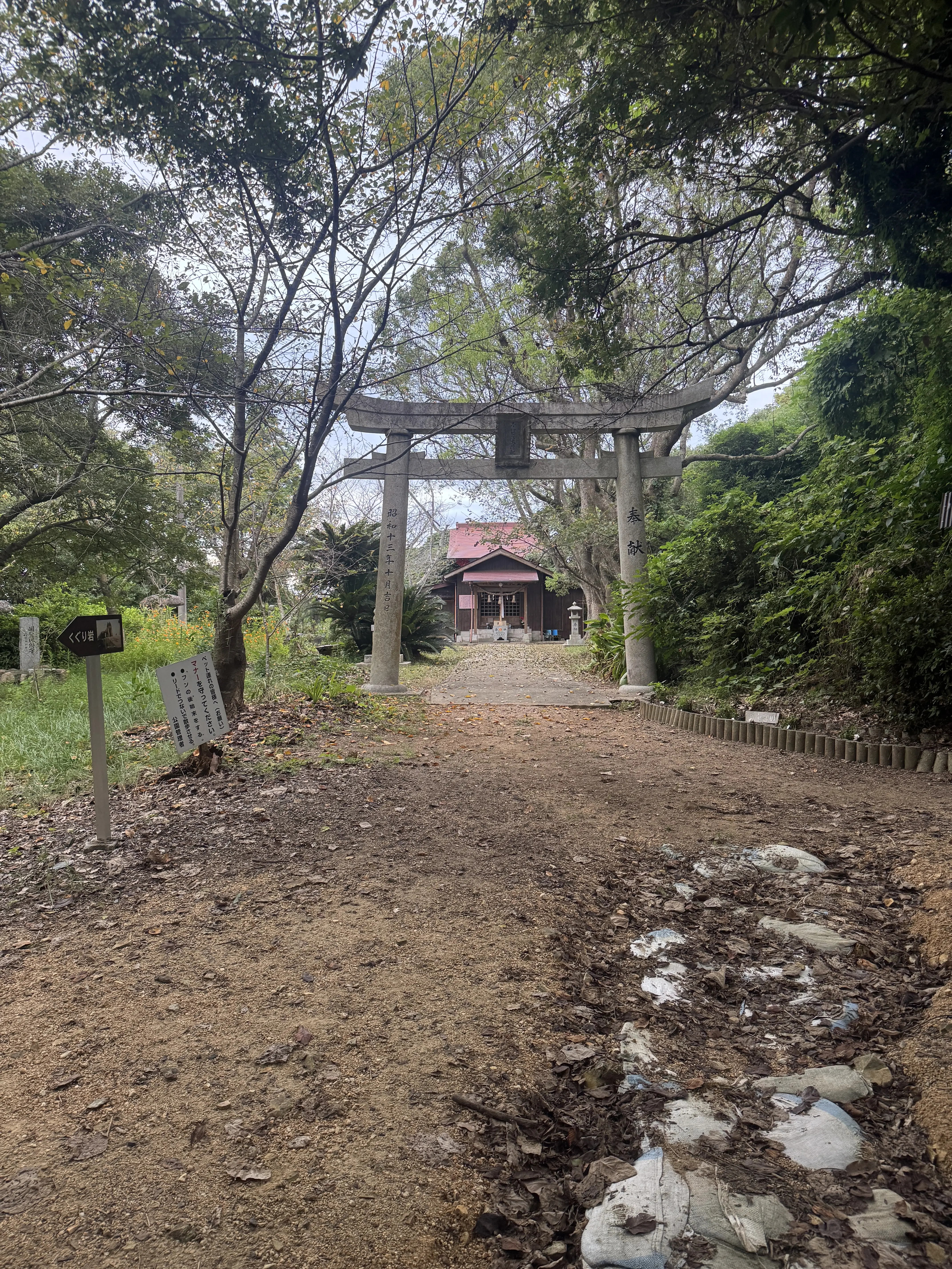 鳥居と神社